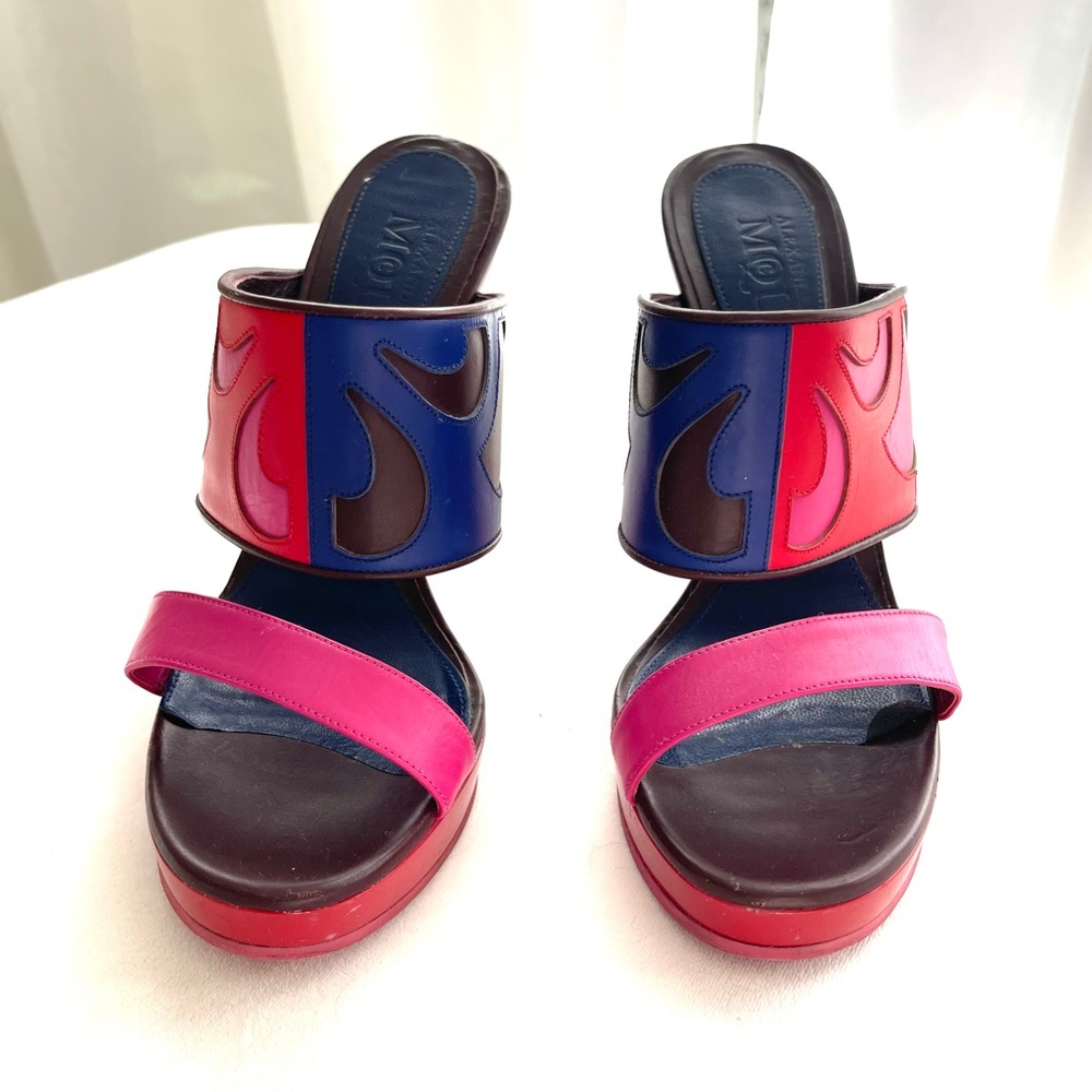 Alexander McQueen woman flip flops / size 10 - Picture 2 of 7